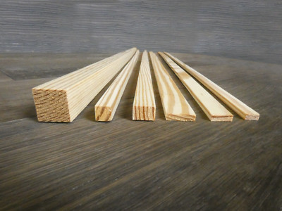 Holzleiste Kiefer   Southern Yellow Pine   AB-Sortierung   Länge 1000 mm