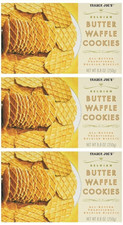 3 Packs Trader Joes Belgian Butter Waffle Coo...