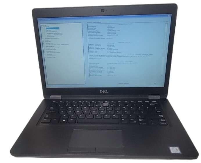 Dell Latitude 5480 Core i5-7300U 2.6GHz 8GB RAM NO SSD/OS | eBay