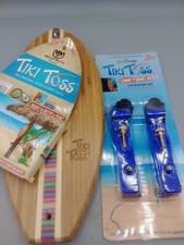 Tiki Toss Original Hook  Ring Toss Game Surf Color Edition w Travel Accessory