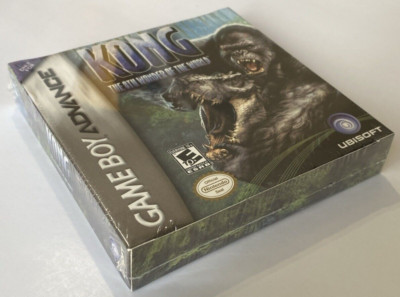 SEALED KONG: The 8th Wonder of the World Nintendo NEW Game Boy Advance, 2005