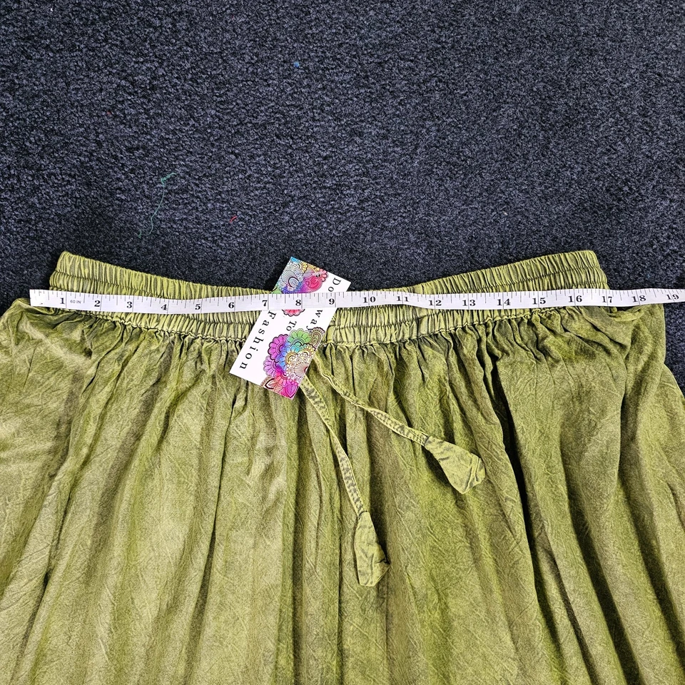 Plus Size Long Skirt Boho Gypsy Medieval Renaissance Embroidered 18 20 22 24 26 - Image 2 of 4