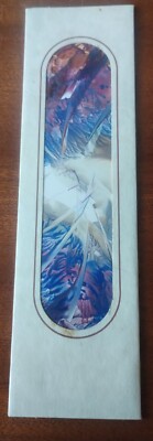 Original Wachsmalerei   EIN WEIZENKORN BASTELN Vintage Karte Lesezeichen GVC !! C20