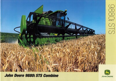 John Deere 9880i STS ~ 2006 Broschüre ~ Kombinieren