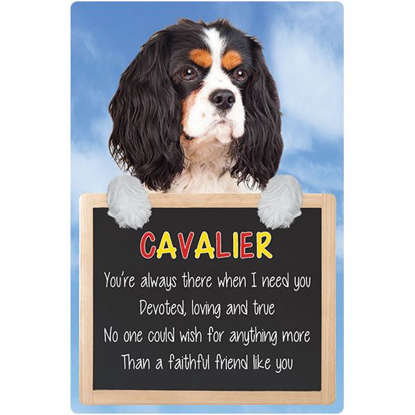 Cavalier King Charles Spaniel sign faithful friend dog quote Cavaliers Spaniels