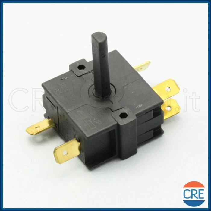 Commutatore 5 Contatti Albero 4 Posizioni Originale Forno Sfornatutto DE LONGHI