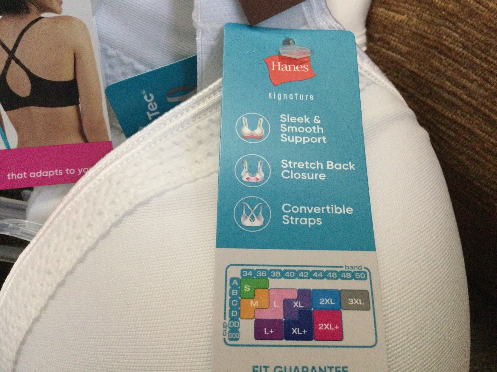 NEW Hanes W199 Women's Wire Free Bra Size XL Plus (C1613) eBay