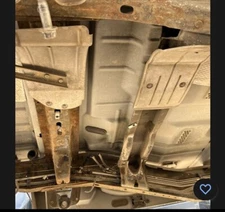 97-04. FORD F150 TANK midship  FRAME FRONT PAIR (2) CROSSMEMBER OEM Genuine