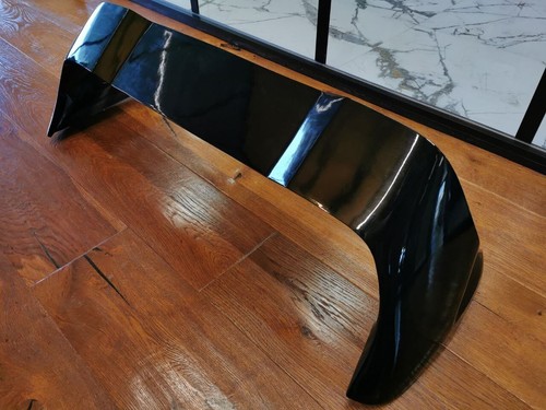 0387 SPOILER TETTO ADATTO PER RENAULT MEGANE 4 IV STANDARD LOOK RS NERO LUCIDO - Foto 2 di 20