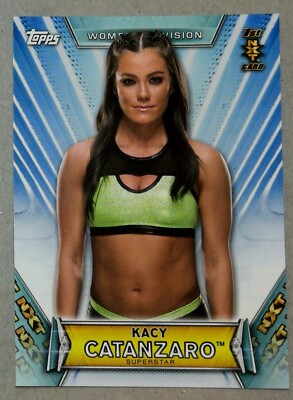 2019 Topps WWE Woman's Division NXT 1st card Kacy Catanzaro RC Rookie #40