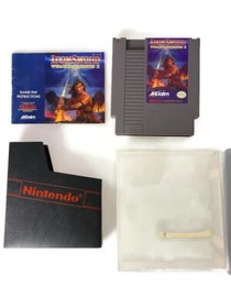 IronSword: Wizards & Warriors II (Nintendo NES) TESTATO - gioco, custodia, manuale