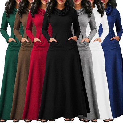 full length gowns with sleeves
