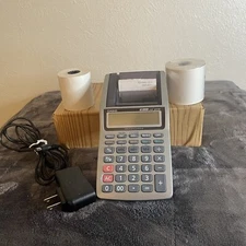 Casio HR-8TM Printable 12 Digit Calculator Tested/Works