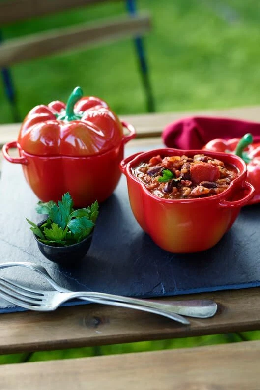 Zwilling/- Ceramic by - Paprika Cocotte - Keramik - H 107cm x B 151cm - Volum... - Bild 4 von 4