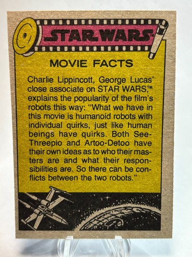 1977 Topps Star Wars Movie Cards Blue 1st Series High Grade PSA Vader Luke Leia - Picture 164 of 235