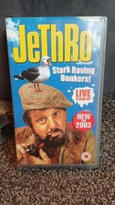 Jethro Stand Up Comedy VHS Tape Bundle x3 Beast Of Bodmin Only For The Barmy UK