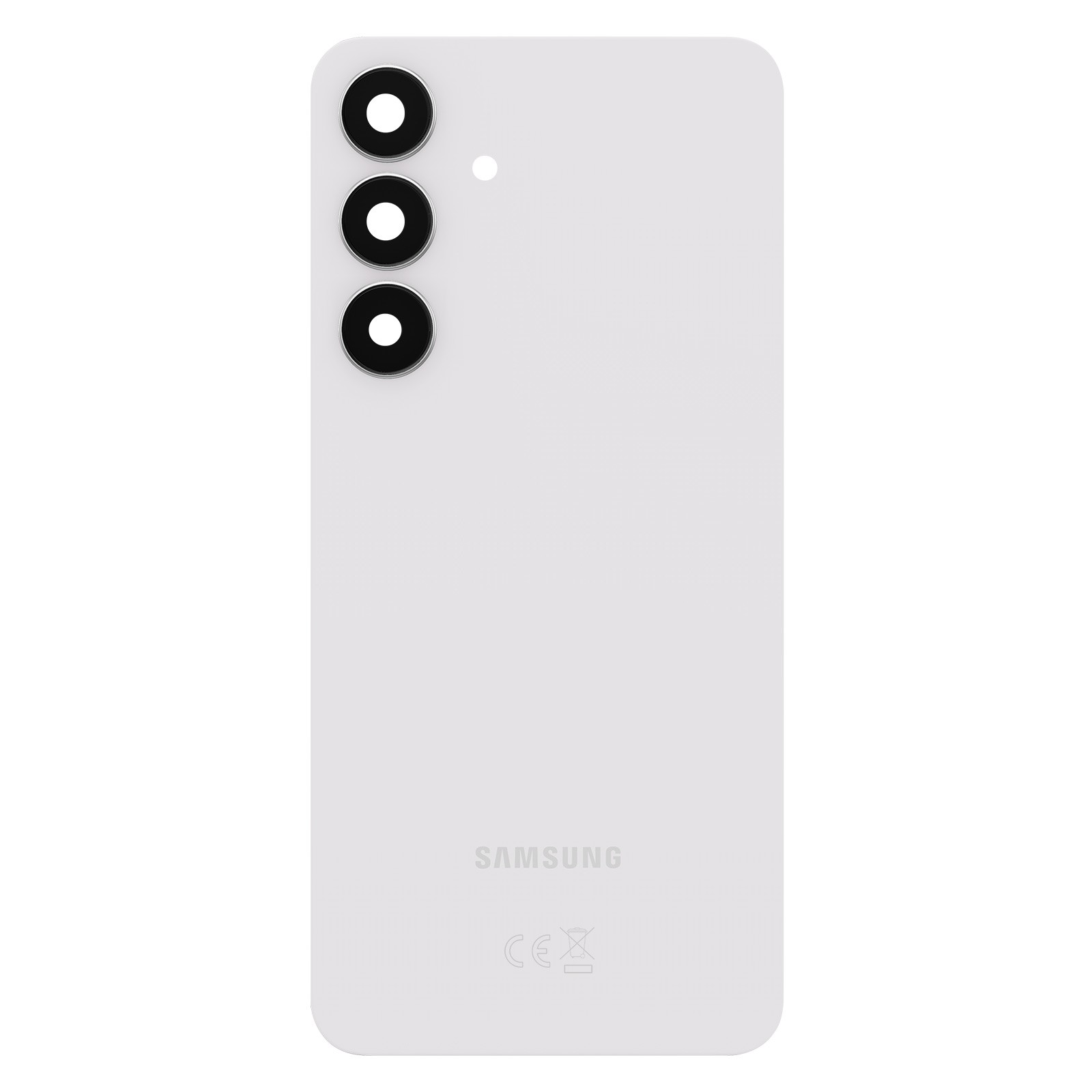 Cache batterie Galaxy S25 FE pour réparer une vitre arrière cassée sans colle liquide