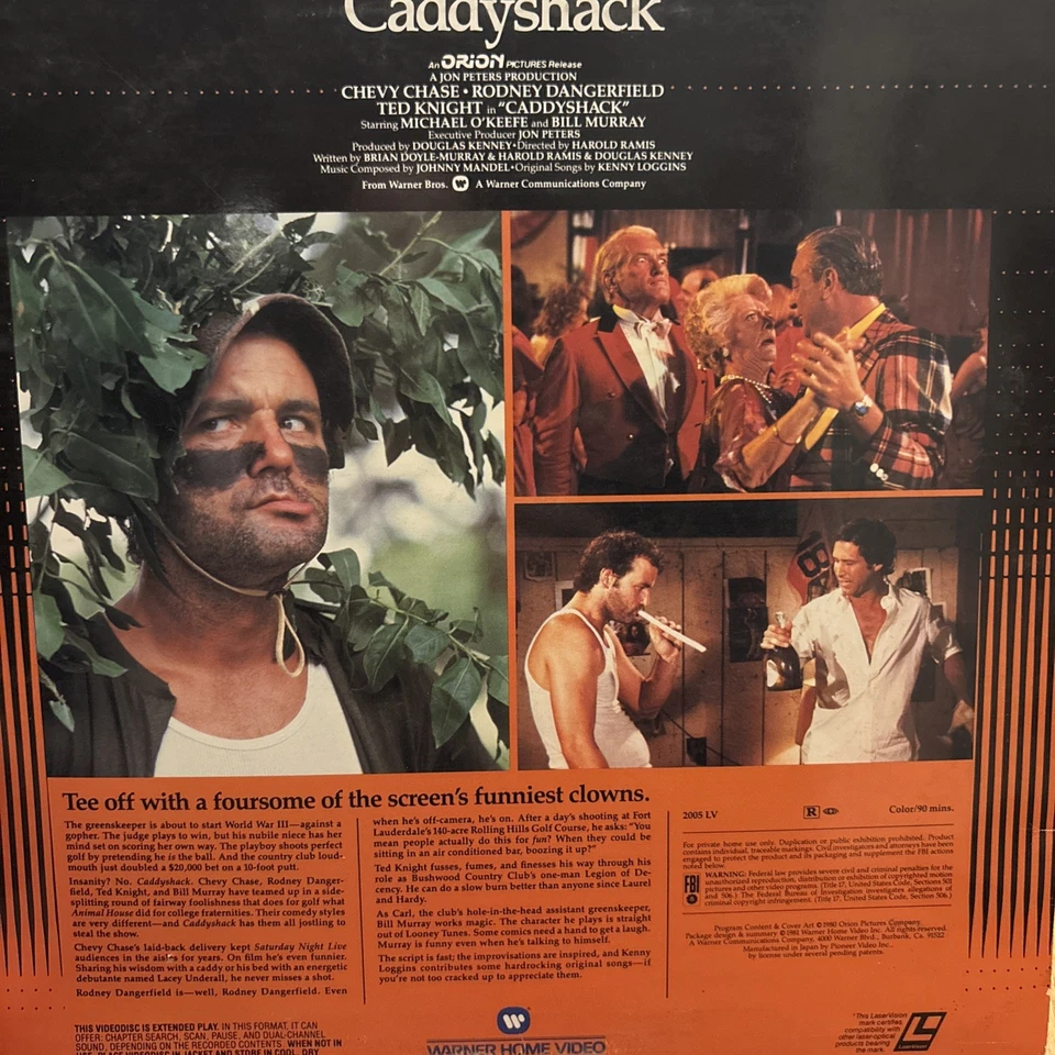 Caddyshack (Laserdisc) Foto 2 de 3