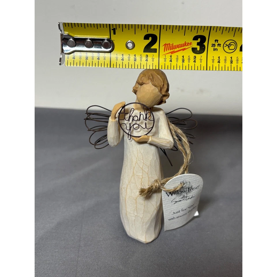 Willow Tree Angel Figurine Ornament Just for You with Sincere Thanks - Image 3 of 4