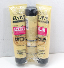 3 L'Oreal Paris Elvive Total Repair Protein Recharge Leave In Conditioner SEALED