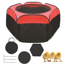 Chicken Brooder Box for Chick Starter Kit - 2026 Upgrade Double Door Chicks B...