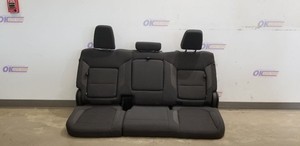 21 CHEVY SILVERADO 1500 RST Z71 REAR SEAT ASSEMBLY BLACK CLOTH CREW CAB