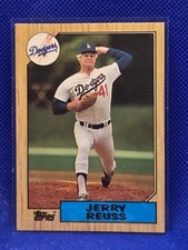 1987 Topps Tiffany - Jerry Reuss #682