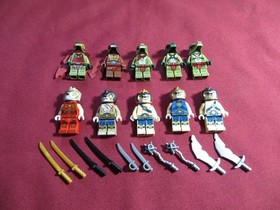 LEGO THE LEGEND OF CHIMA MINIFIGURES LOT 10 FIGURES   & ACC