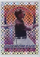 2021 Panini Chronicles Overdrive Building Blocks Prizm Ronald Acuna Jr #20 2r7