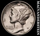 1944 Silver Mercury Dime-Choice Gem BU Lustrous No Reserve #i3867