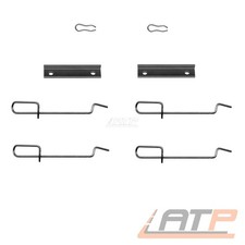 ZUBEHÖR-SATZ BREMSBELÄGE HINTEN FÜR PEUGEOT 106 2 96- 205 1 2 1.9 BJ 86-94 206