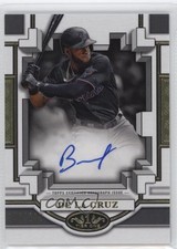 2023 Topps Tier One Break Out Auto /299 Bryan De La Cruz #BOA-BD Auto 04cw