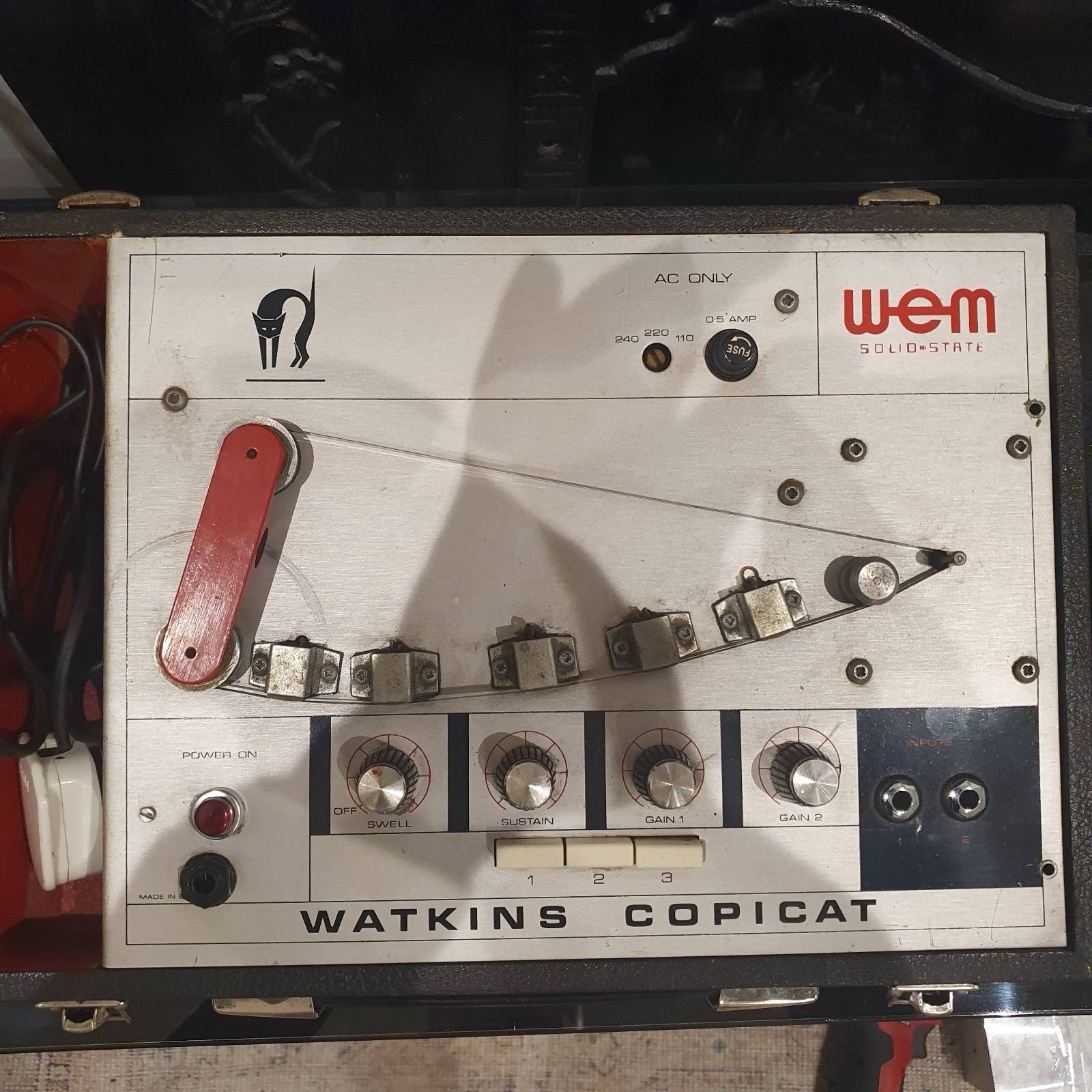 Wem Watkins Copicat Tape Echo Delay Unit Vintage 1970s