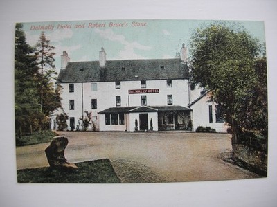 Dalmally Hotel und Bruce Stone, in der Nähe von Loch Awe, Taynuilt etc. (Caledonia Serie)