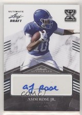 2021 Leaf Ultimate Draft 31/99 Asim Rose Jr #BA-ARJ Auto 4z8