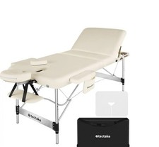 Massage Table 3-Zone, Aluminium Frame, 5cm Padding 78 cm width,salon, tattoo