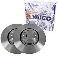 2x VAICO BREMSSCHEIBEN 320mm BELÜFTET VORNE passend für AUDI A4 A6 ALLROAD SEAT 