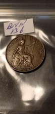 1923 Great Britain Farthing Coin Idbnn7.