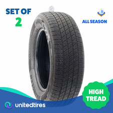 Set Of 2 Used 27560r20 Goodyear Wrangler Territory Ht 115h - 9.532