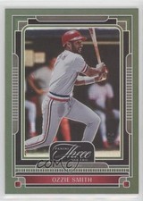 2025 Panini Three and Two Emerald /5 Ozzie Smith #5 HOF 17uv