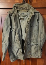 Vintage 1960 USAF Mil-J-4883B Cotton Field Jacket Sz Small Reg - W/ Liner READ 