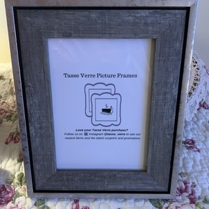 5x7 Gray Distressed Farmhouse-Style Picture Frame 