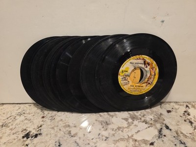 Vintage 60s/70s Rock/Pop/Country Records 45rpm Assortment  Lot of 13