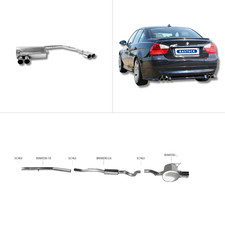 Bastuck Komplettanlage - BMW 3er Serie E90/ E91 325d/ 330d