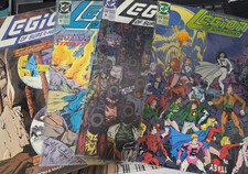 Comic lot Legion of Super - Heroes 1990-Mar Aug 1991-May 1992-Jan