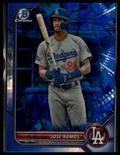 2022 Bowman Draft Sapphire Edition Jose Ramos