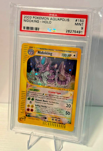 Nidoking graded PSA 9 for sale on eBay