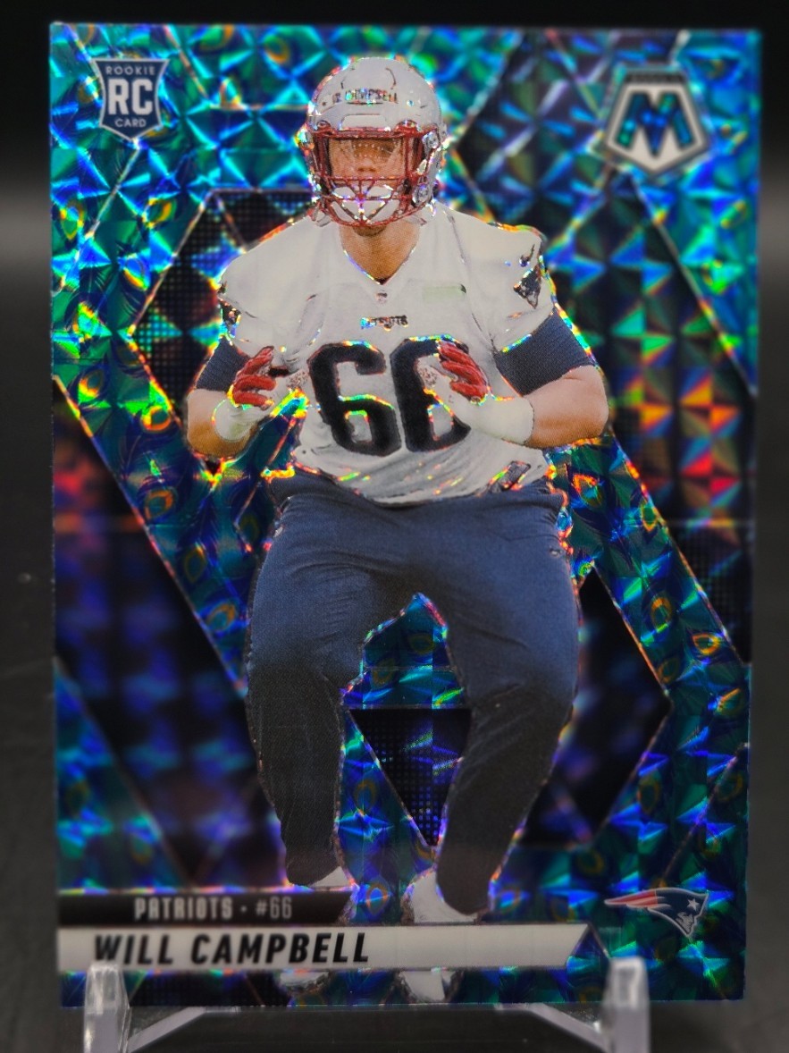 2025 Panini Mosaic - Will Campbell #378 - Peacock SSP - RC Rookie Case Hit