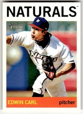 2013 Topps Heritage Minor League #86 Edwin Carl Northwest Arkansas Naturals