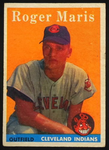 Roger Maris #47 1958 Topps card